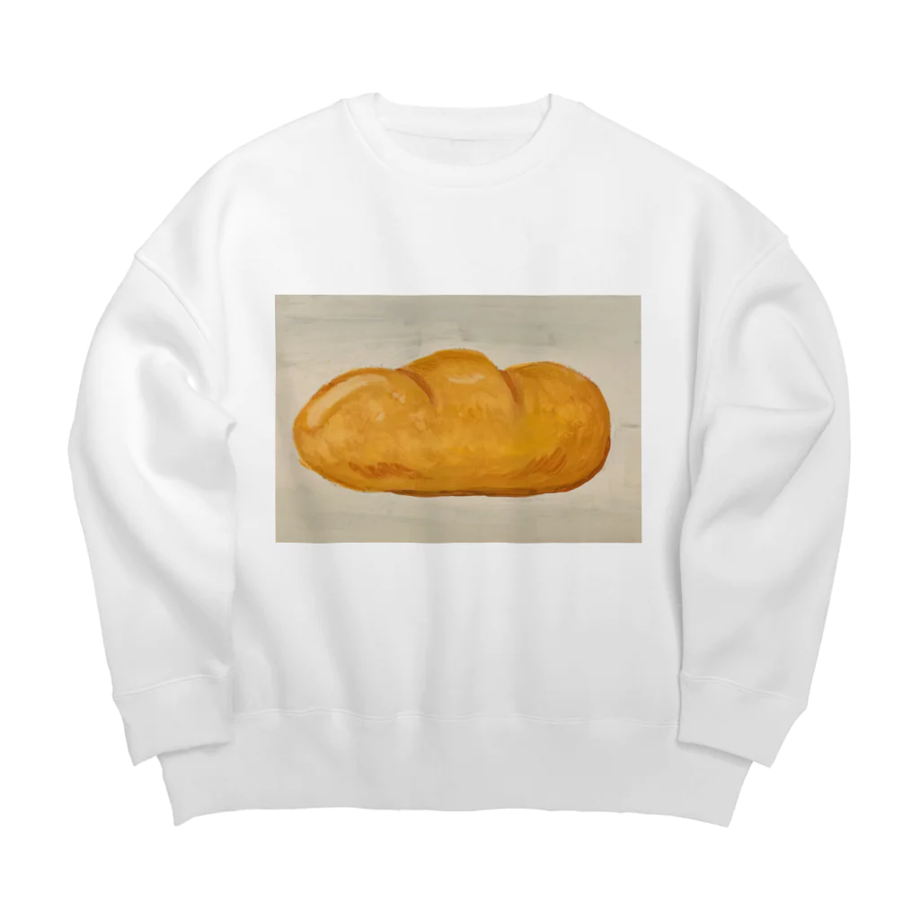 insecty_piggyのパン🥖Bread Big Crew Neck Sweatshirt