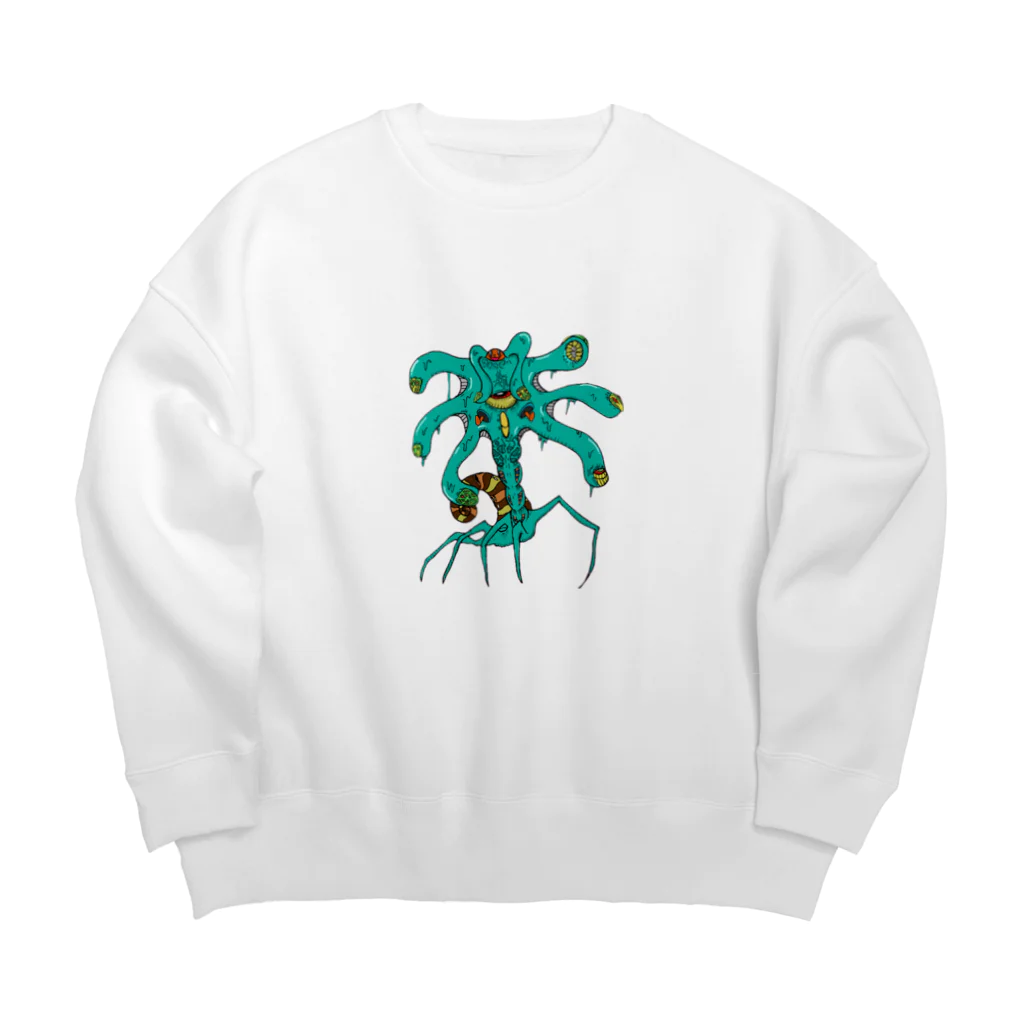 くさし屋のパラサイト Big Crew Neck Sweatshirt