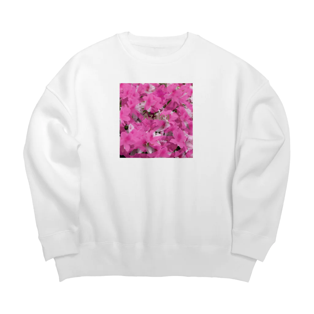 gumiのカモフラージュツツジ Big Crew Neck Sweatshirt