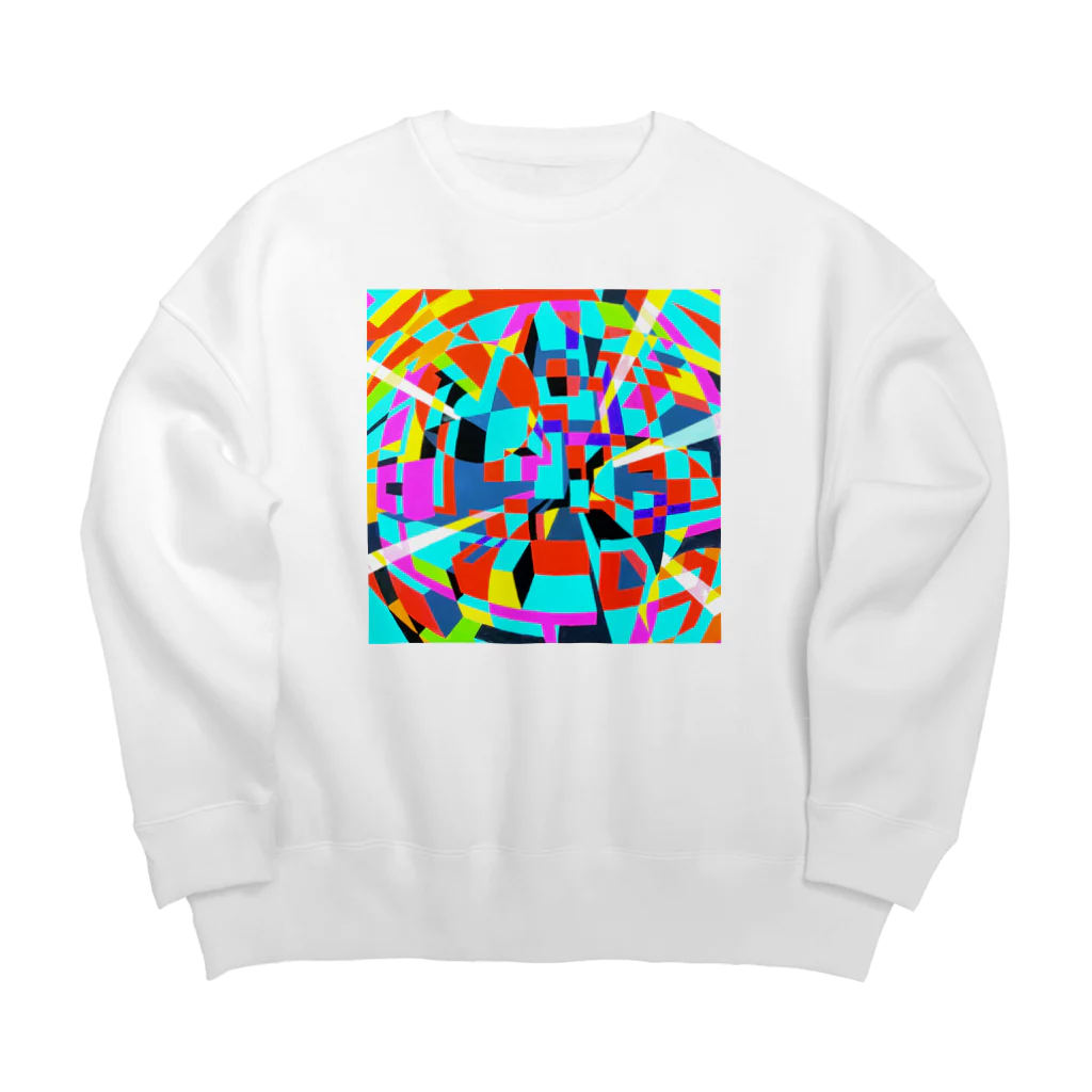 げんの都会ってうるさい Big Crew Neck Sweatshirt