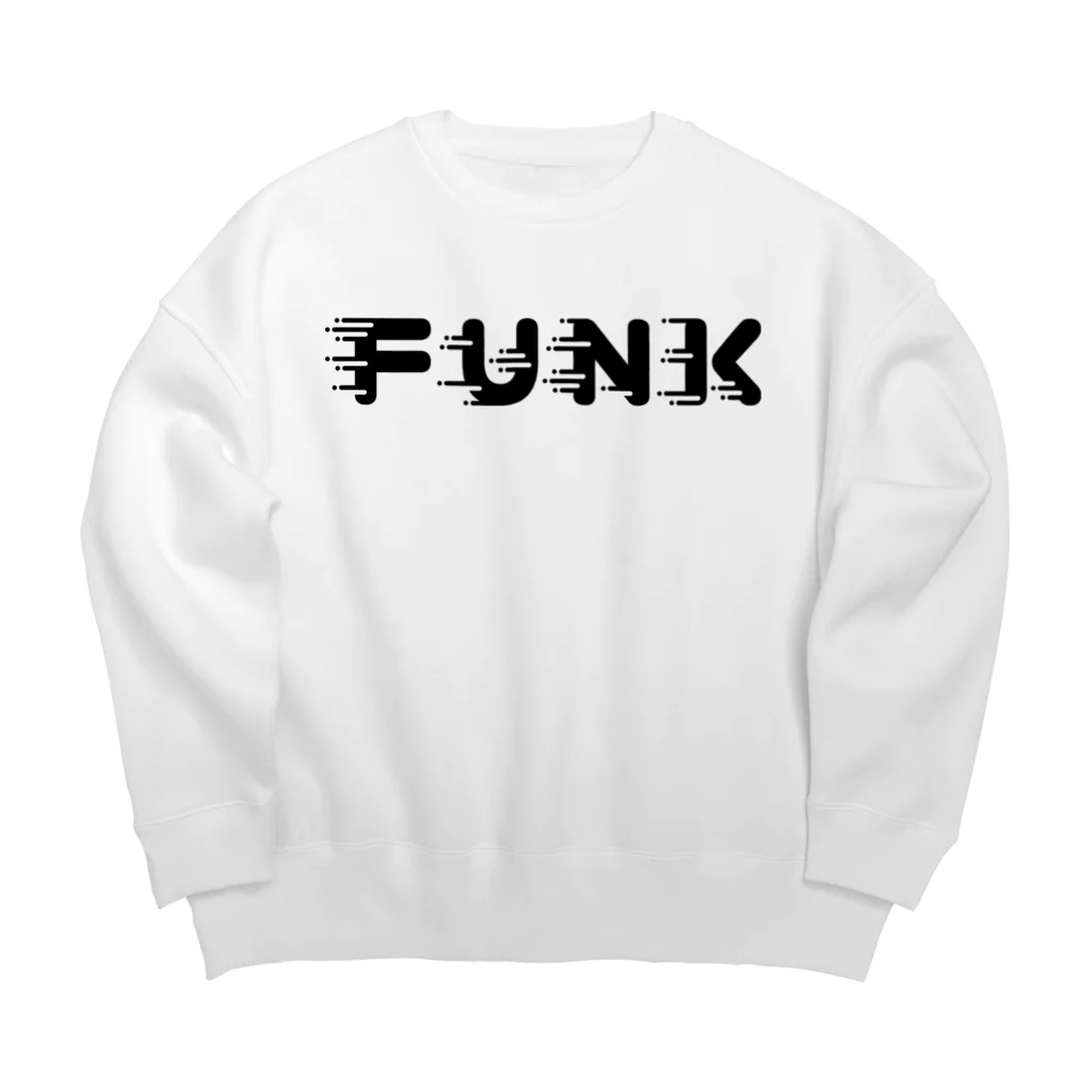 SANKAKU DESIGN STOREのとろけていくFUNK。 黒 ビッグシルエットスウェット