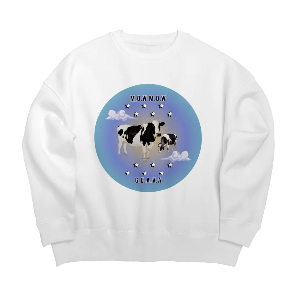 G.U.A.V.Aのmowmow  Big Crew Neck Sweatshirt