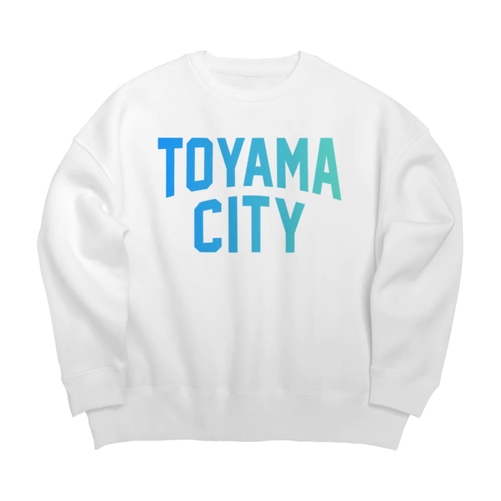 JIMOTO Wear Local Japanの 富山市 TOYAMA CITY Big Crew Neck Sweatshirt