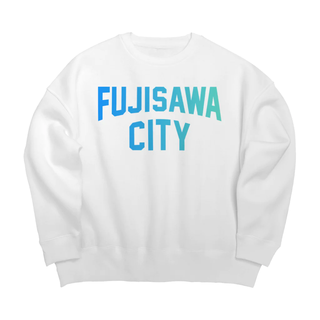 JIMOTO Wear Local Japanの藤沢市 FUJISAWA CITY Big Crew Neck Sweatshirt