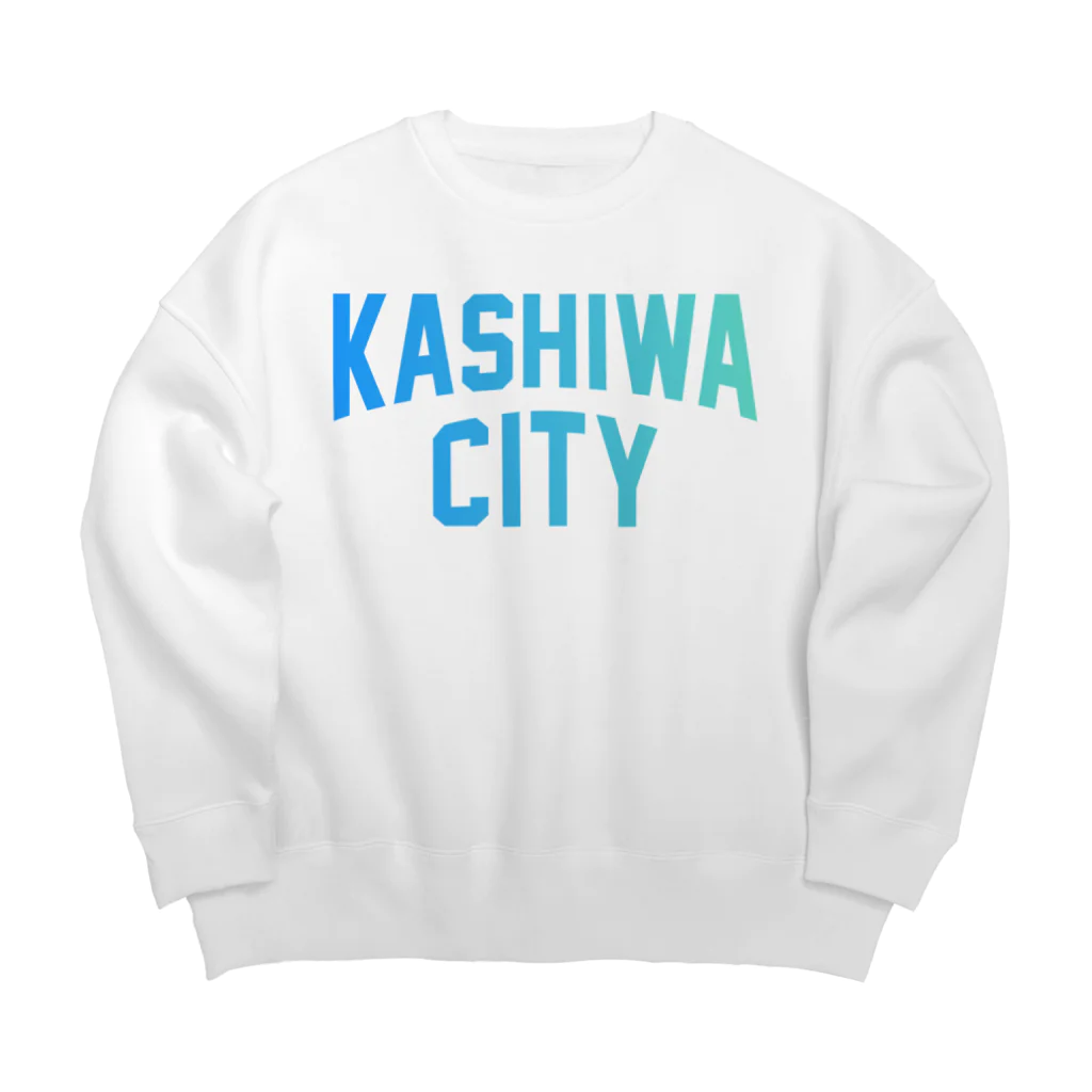 JIMOTO Wear Local Japanの柏市 KASHIWA CITY Big Crew Neck Sweatshirt