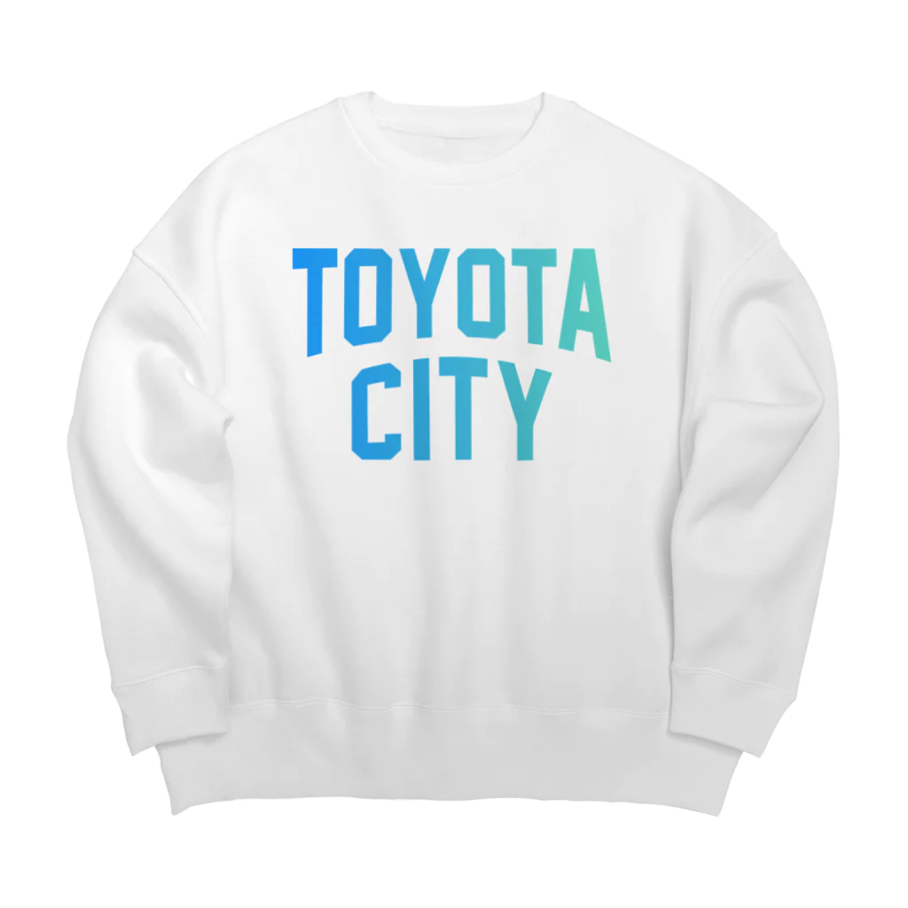 JIMOTOE Wear Local Japanの豊田市 TOYOTA CITY Big Crew Neck Sweatshirt