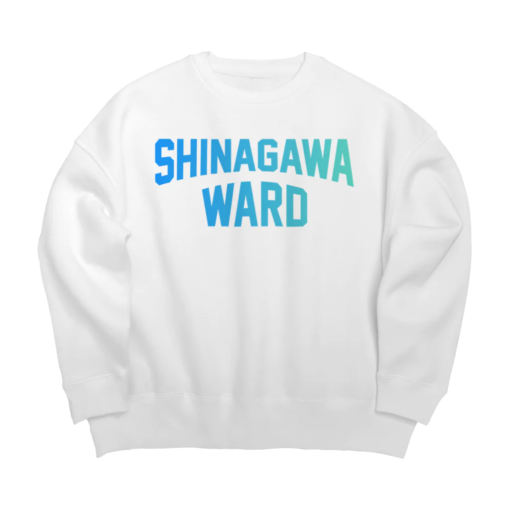 JIMOTO Wear Local Japanの品川区 SHINAGAWA WARD Big Crew Neck Sweatshirt