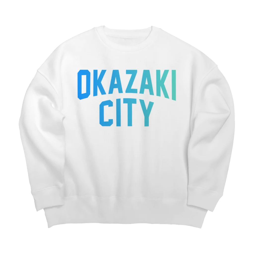 JIMOTO Wear Local Japanの岡崎市 OKAZAKI CITY ビッグシルエットスウェット