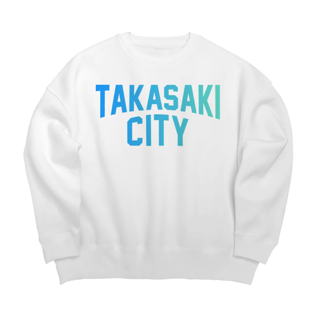 JIMOTOE Wear Local Japanの高崎市 TAKASAKI CITY Big Crew Neck Sweatshirt