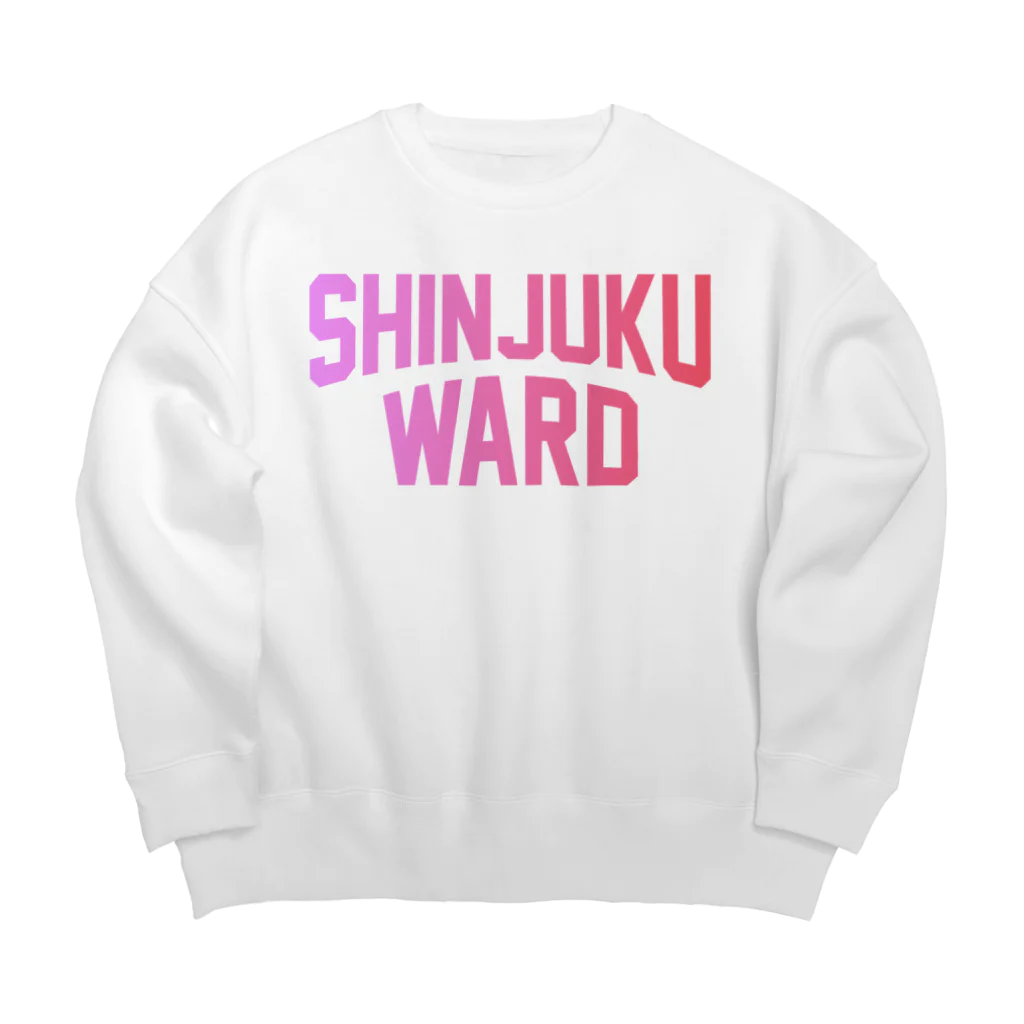 JIMOTOE Wear Local Japanのshinjuku ward　新宿 Big Crew Neck Sweatshirt
