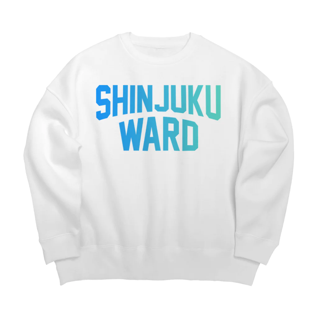JIMOTOE Wear Local Japanのshinjuku ward　新宿 Big Crew Neck Sweatshirt