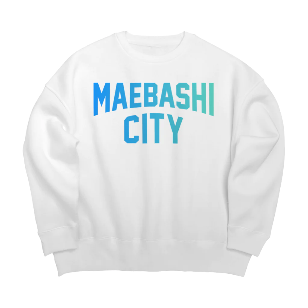 JIMOTOE Wear Local Japanの前橋市 MAEBASHI CITY Big Crew Neck Sweatshirt