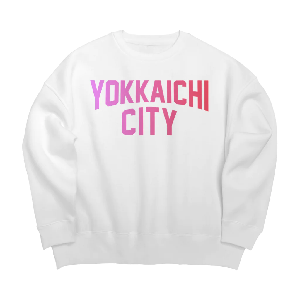 JIMOTOE Wear Local Japanの四日市 YOKKAICHI CITY ビッグシルエットスウェット