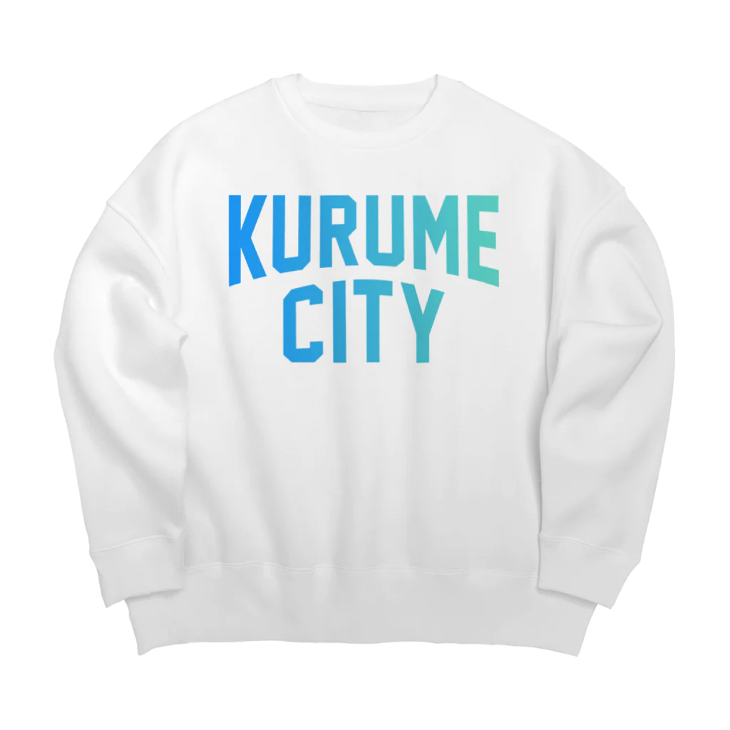 JIMOTO Wear Local Japanの久留米市 KURUME CITY ビッグシルエットスウェット