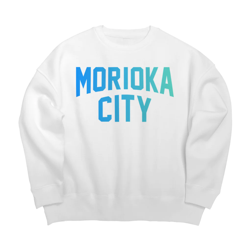 JIMOTOE Wear Local Japanの盛岡市 MORIOKA CITY Big Crew Neck Sweatshirt