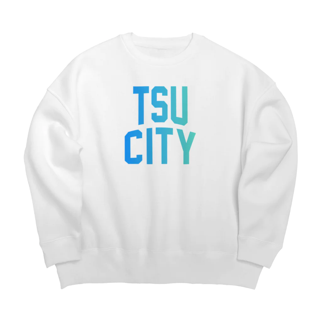 JIMOTOE Wear Local Japanの津市 TSU CITY Big Crew Neck Sweatshirt