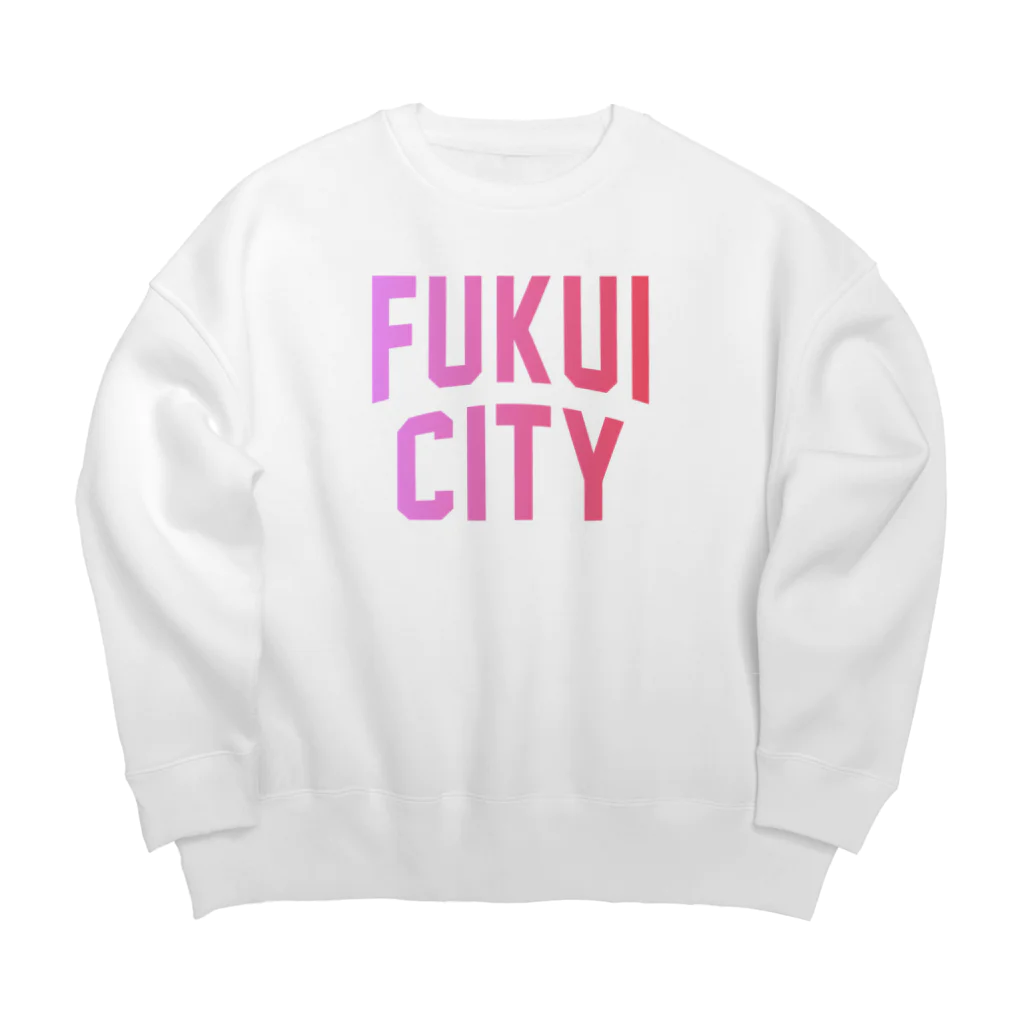 JIMOTOE Wear Local Japanの福井市 FUKUI CITY ビッグシルエットスウェット