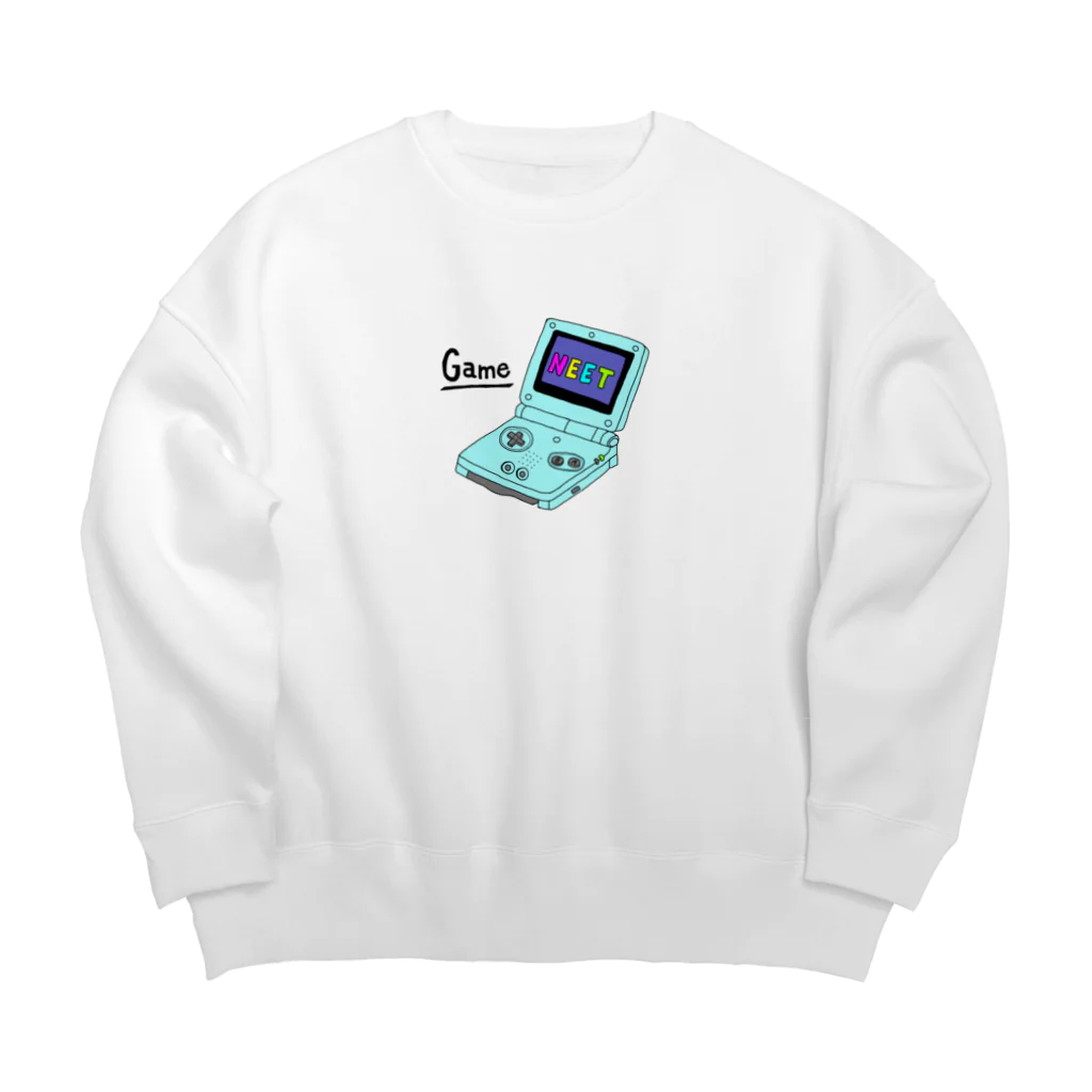 ゆぴぴのげーむぼーい Big Crew Neck Sweatshirt