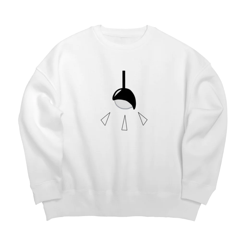 aconaruの照明 Big Crew Neck Sweatshirt