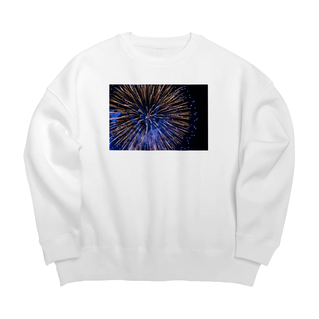 nakagawa のhanabi  Big Crew Neck Sweatshirt