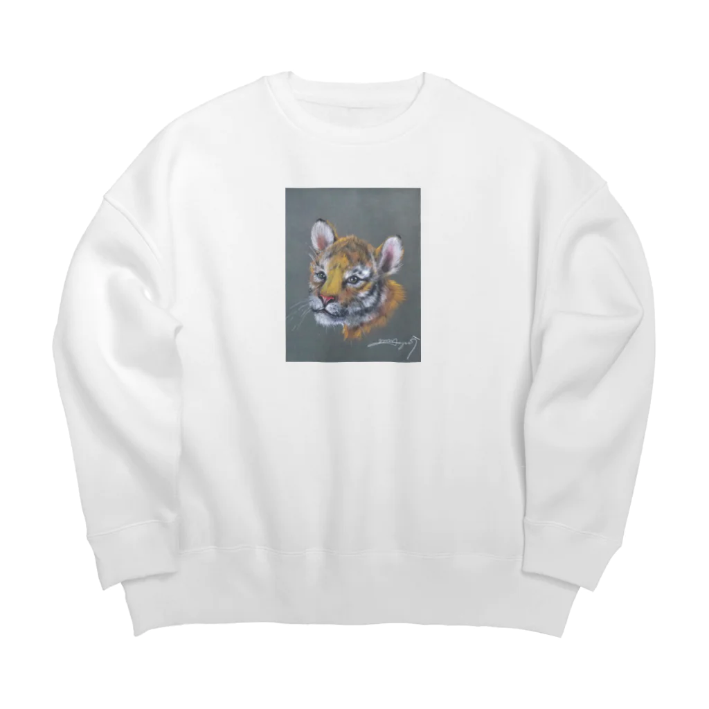 永久凍土の国の白夜の虎の仔２０２０ Big Crew Neck Sweatshirt