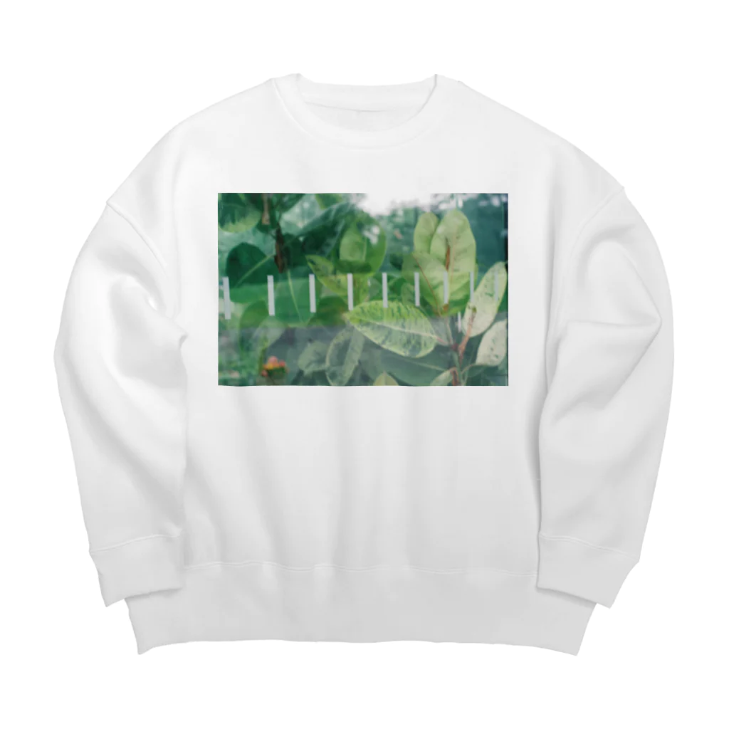 p-techiの温室で育った植物 Big Crew Neck Sweatshirt