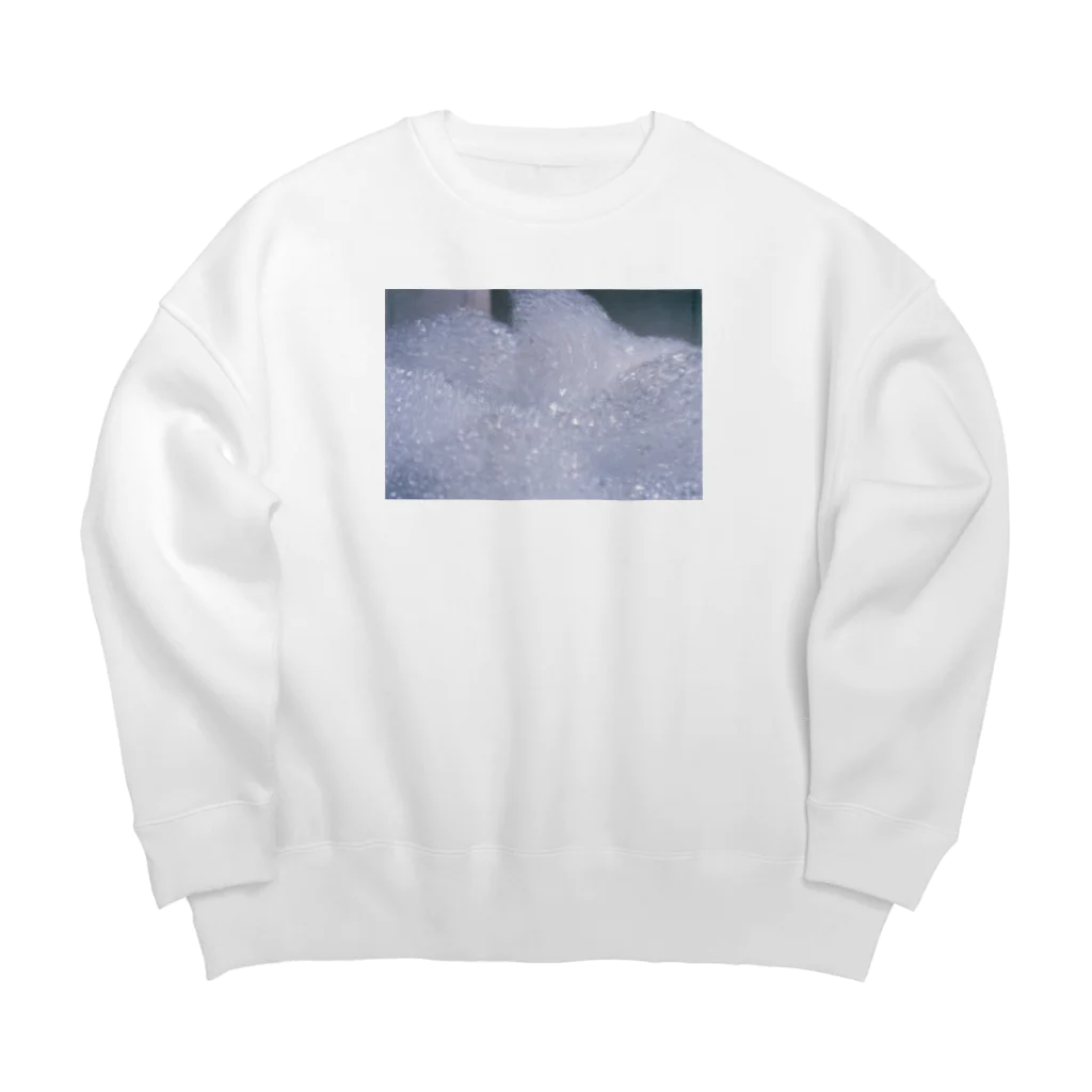 p-techiの泡風呂 Big Crew Neck Sweatshirt