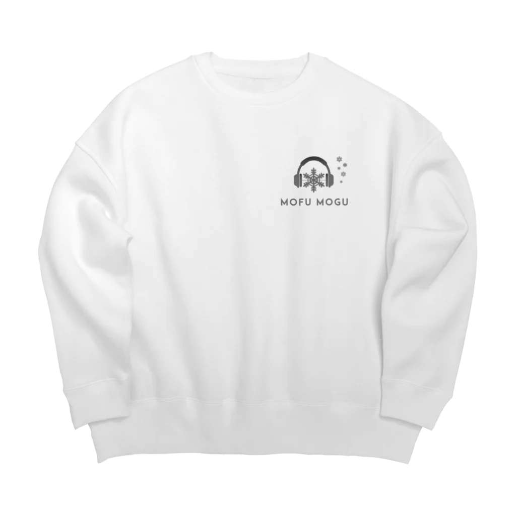 MofuMogu Official Goodsの冬ver ロゴ ビックシルエットスウェット Big Crew Neck Sweatshirt