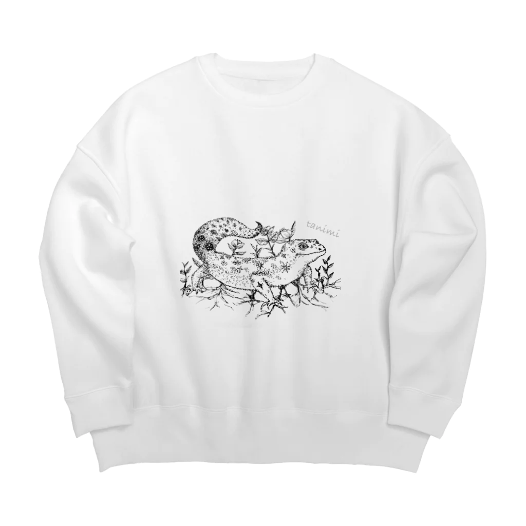 たにみと死の淵のヒョウモントカゲモドキ Big Crew Neck Sweatshirt