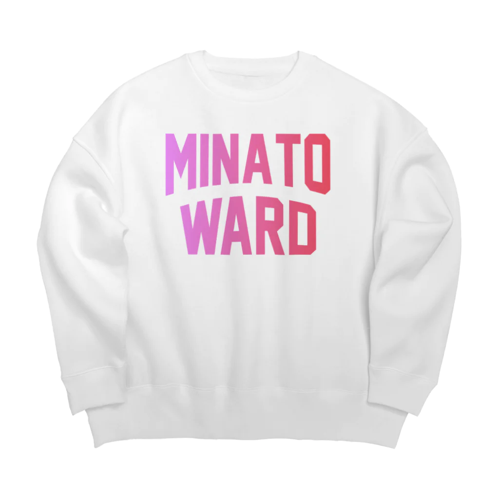 JIMOTO Wear Local Japanの港区 MINATO WARD Big Crew Neck Sweatshirt