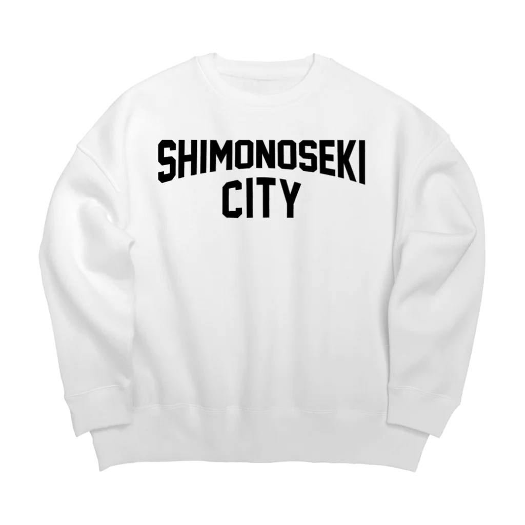 JIMOTO Wear Local Japanの下関市 SHIMONOSEKI CITY Big Crew Neck Sweatshirt