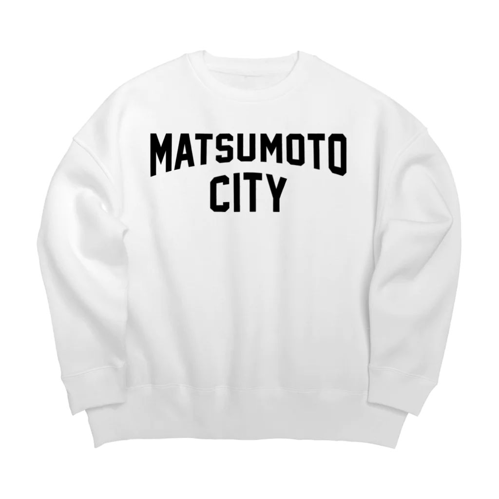 JIMOTO Wear Local Japanの松本市 MATSUMOTO CITY ビッグシルエットスウェット