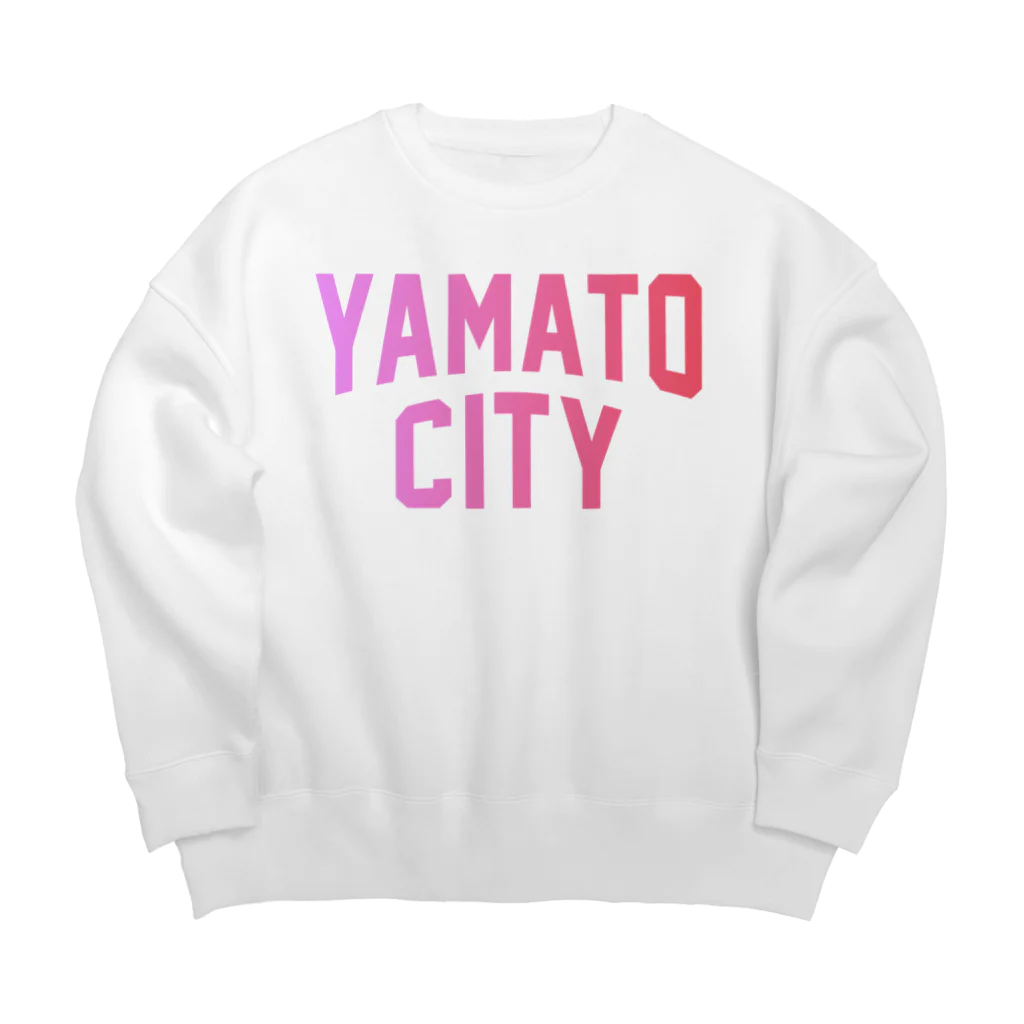 JIMOTOE Wear Local Japanの大和市 YAMATO CITY Big Crew Neck Sweatshirt