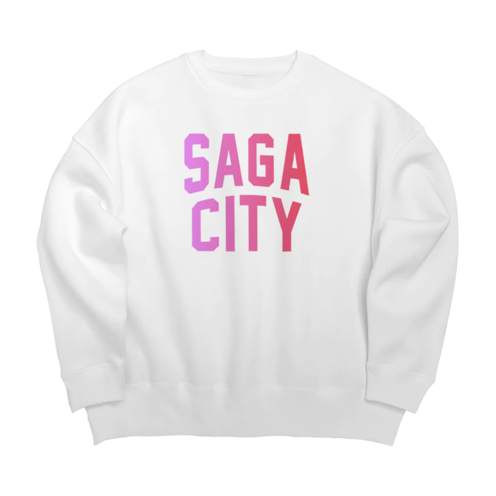 JIMOTOE Wear Local Japanの佐賀市 SAGA CITY Big Crew Neck Sweatshirt