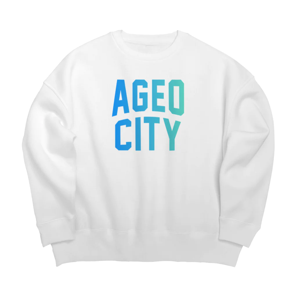 JIMOTOE Wear Local Japanの上尾市 AGEO CITY Big Crew Neck Sweatshirt