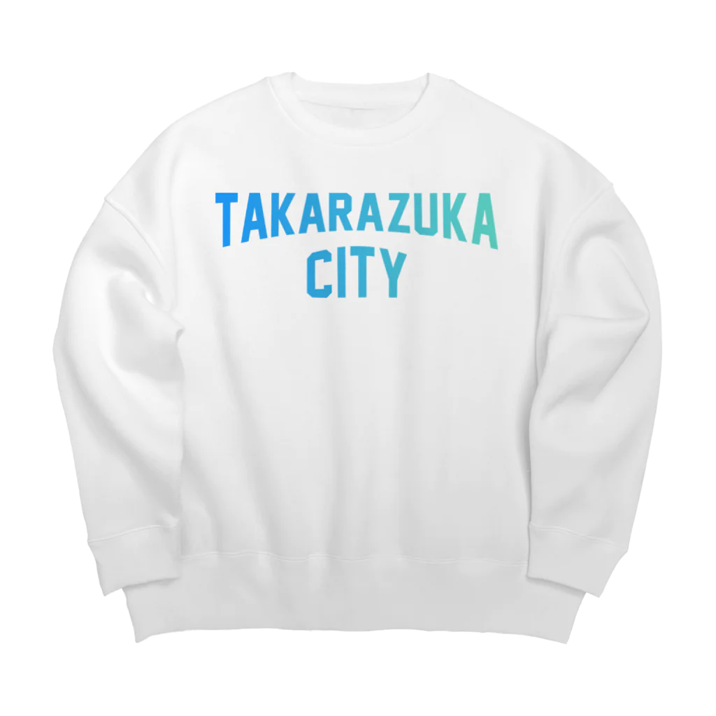 JIMOTOE Wear Local Japanの宝塚市 TAKARAZUKA CITY Big Crew Neck Sweatshirt