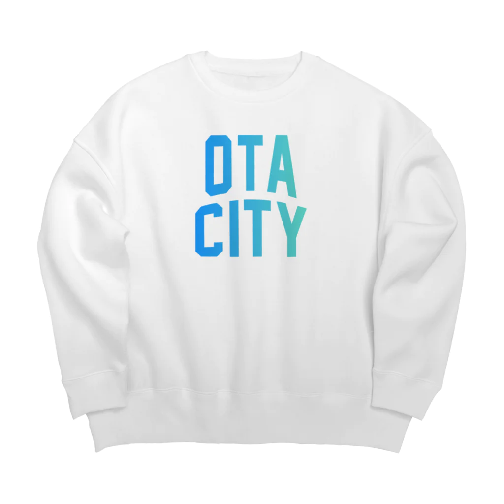 JIMOTOE Wear Local Japanの太田市 OTA CITY Big Crew Neck Sweatshirt