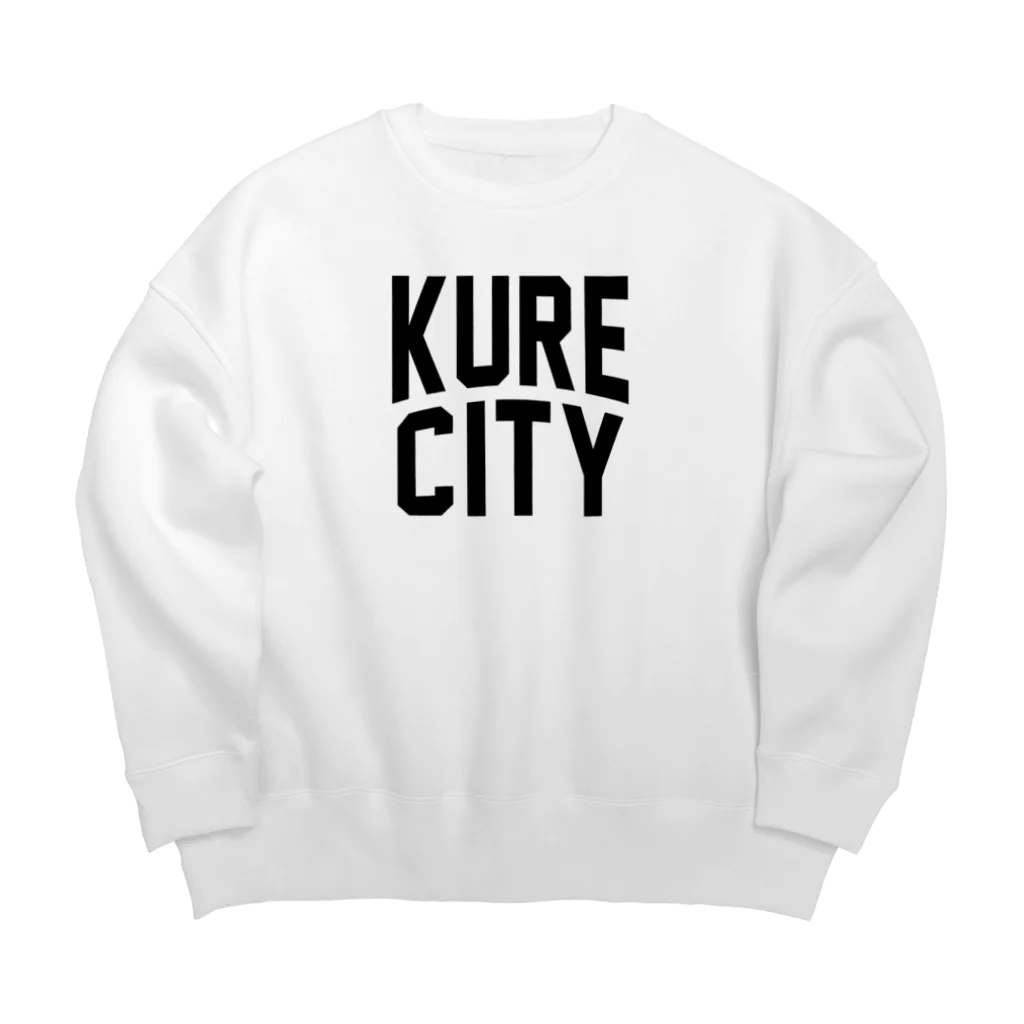 JIMOTOE Wear Local Japanの呉市 KURE CITY Big Crew Neck Sweatshirt