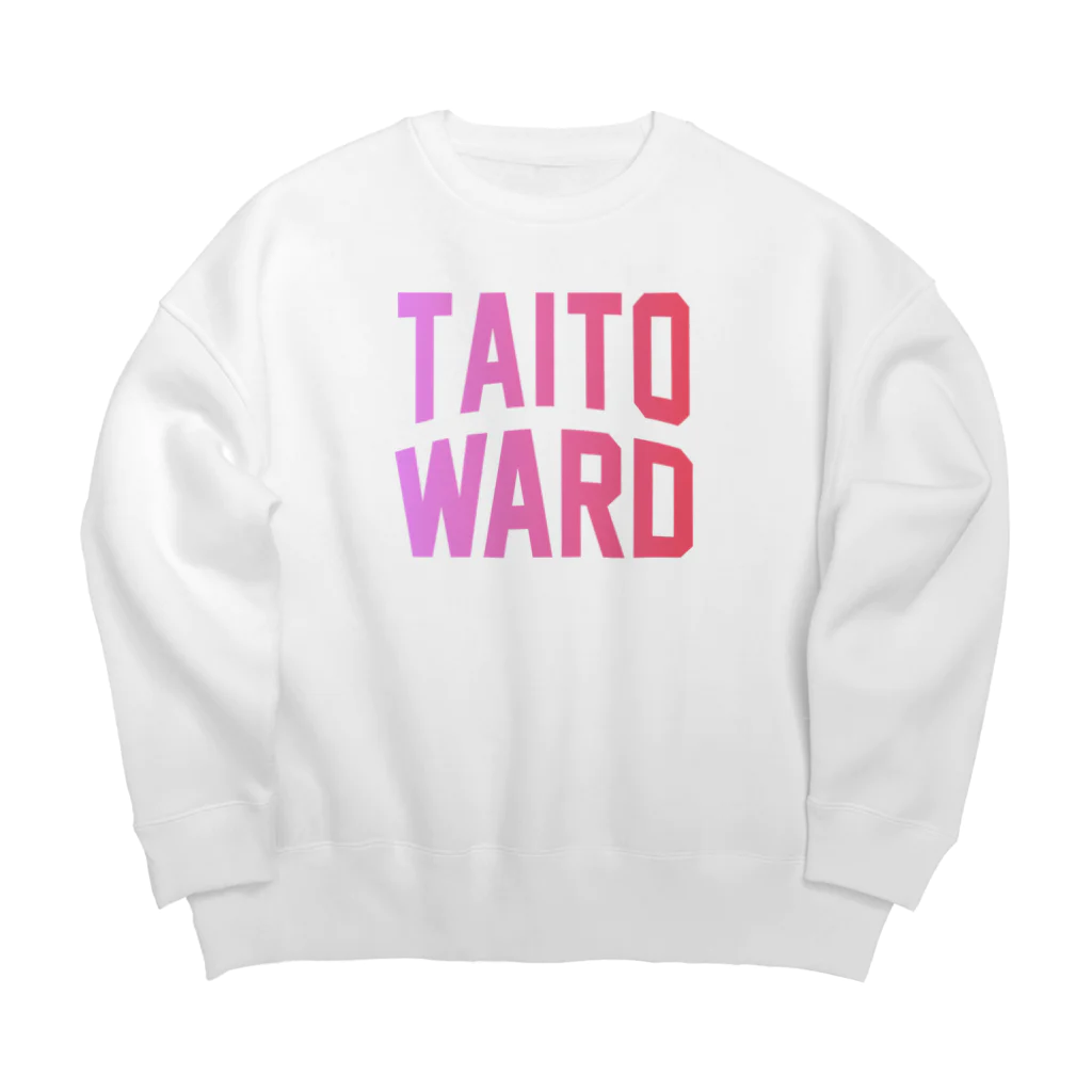 JIMOTOE Wear Local Japanの台東区 TAITO WARD Big Crew Neck Sweatshirt