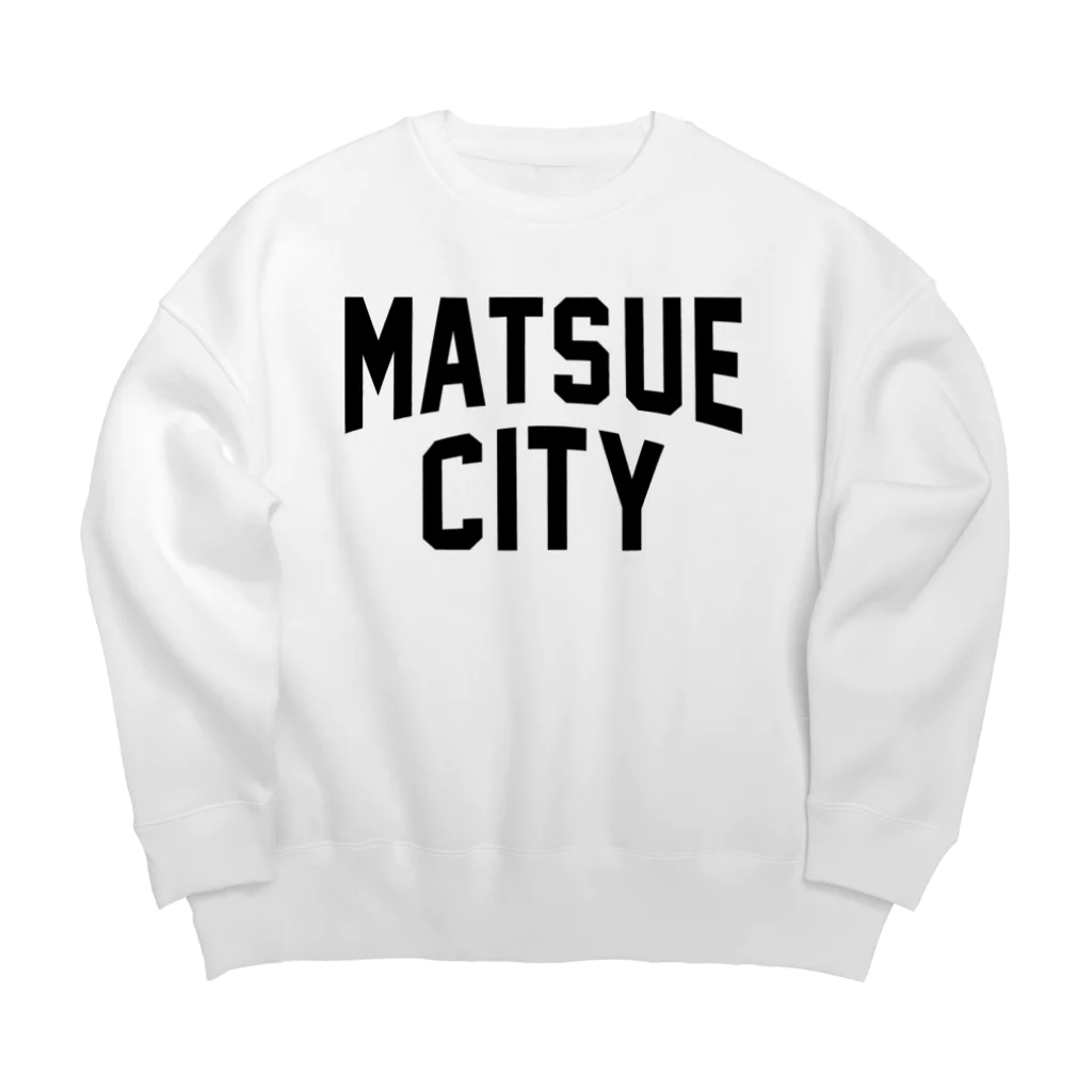 JIMOTO Wear Local Japanの松江市 MATSUE CITY Big Crew Neck Sweatshirt