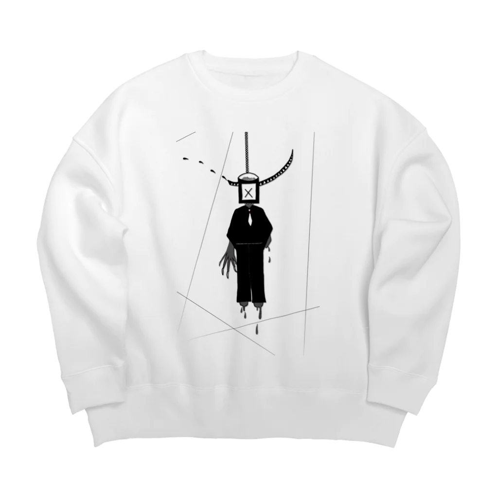 miii_usagiの死にたがりゼーラフくん Big Crew Neck Sweatshirt