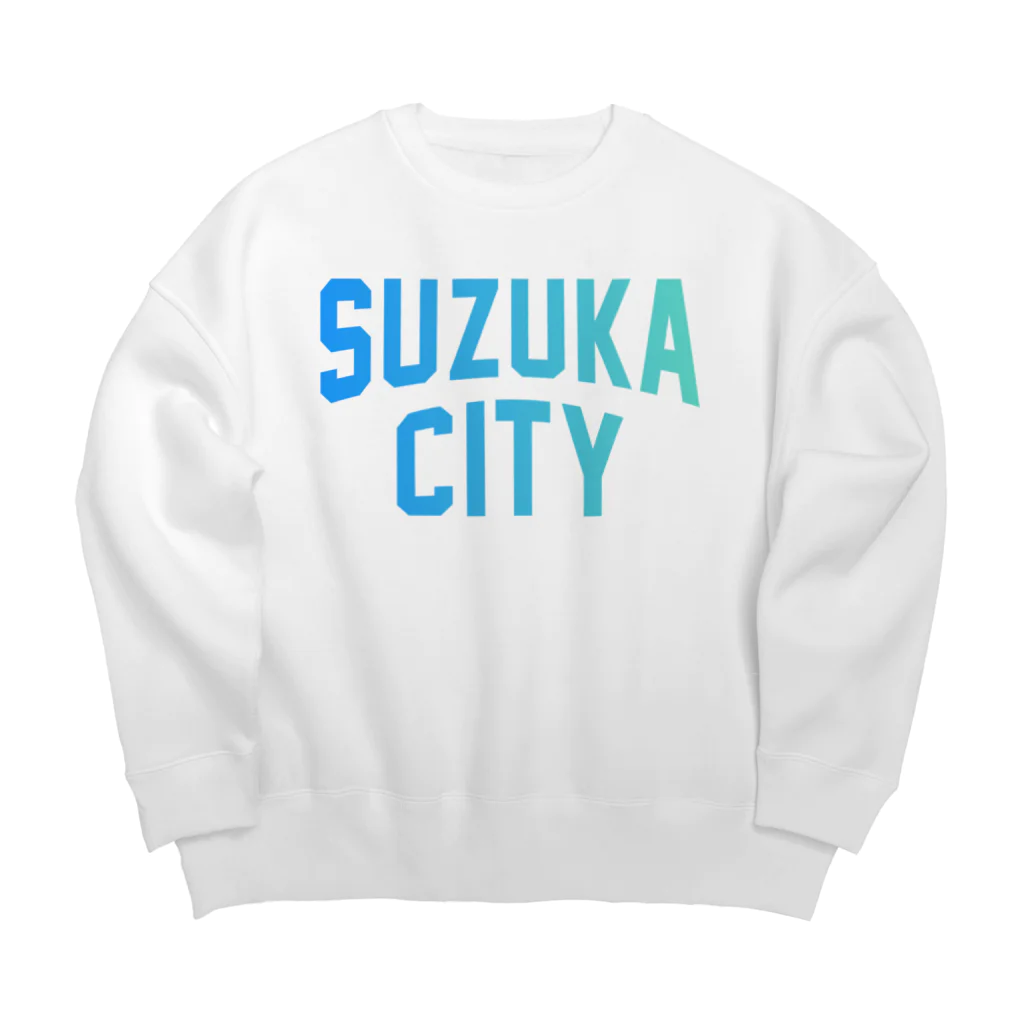 JIMOTOE Wear Local Japanの鈴鹿市 SUZUKA CITY Big Crew Neck Sweatshirt