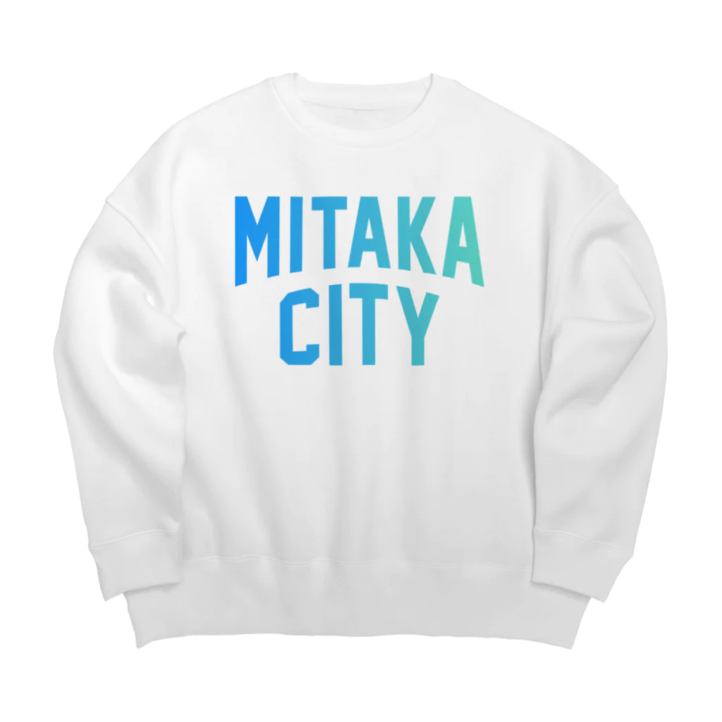 JIMOTOE Wear Local Japanの三鷹市 MITAKA CITY Big Crew Neck Sweatshirt