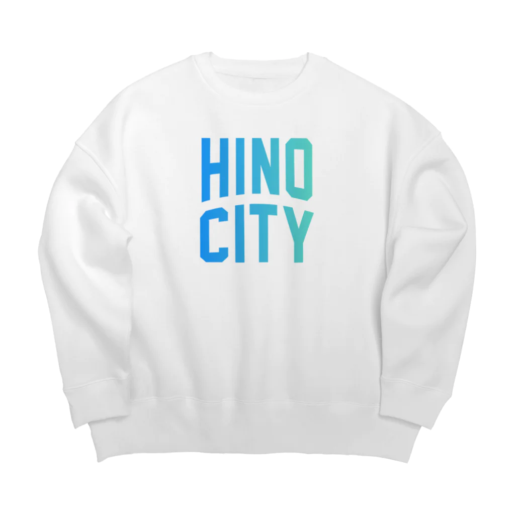 JIMOTOE Wear Local Japanの日野市 HINO CITY Big Crew Neck Sweatshirt
