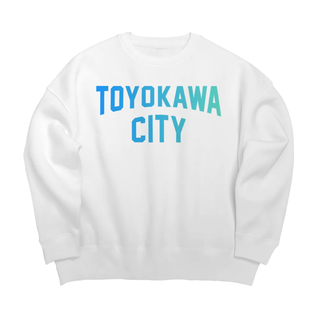 JIMOTOE Wear Local Japanの豊川市 TOYOKAWA CITY ビッグシルエットスウェット