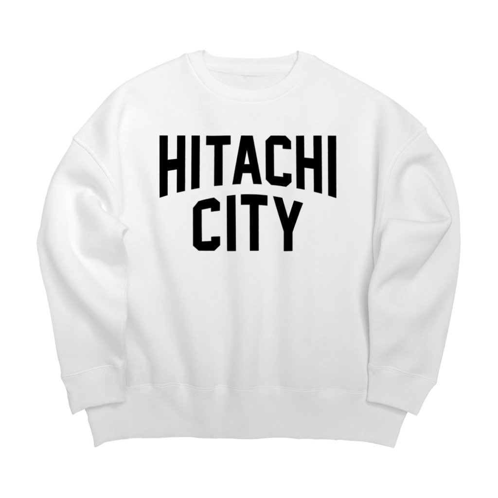 JIMOTO Wear Local Japanの日立市 HITACHI CITY Big Crew Neck Sweatshirt