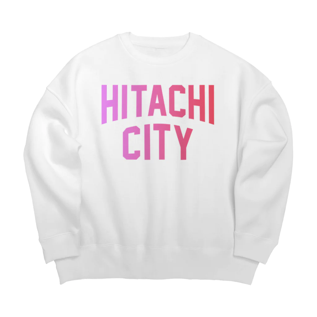 JIMOTO Wear Local Japanの日立市 HITACHI CITY Big Crew Neck Sweatshirt