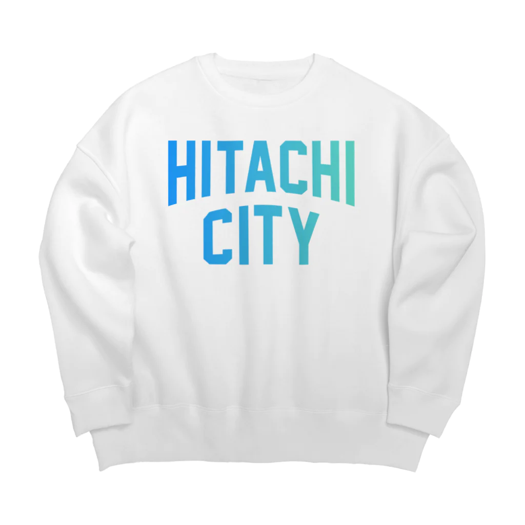 JIMOTOE Wear Local Japanの日立市 HITACHI CITY Big Crew Neck Sweatshirt