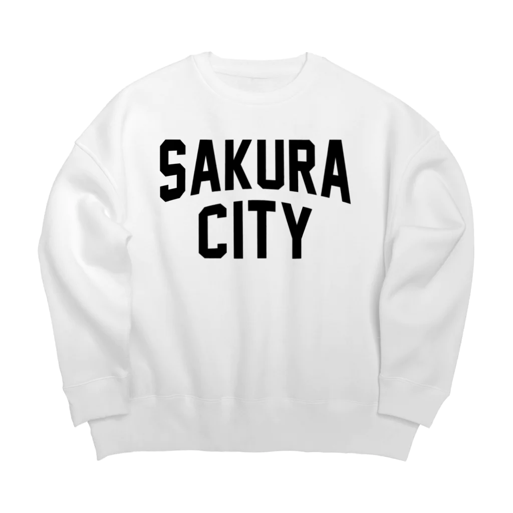 JIMOTO Wear Local Japanの佐倉市 SAKURA CITY ビッグシルエットスウェット