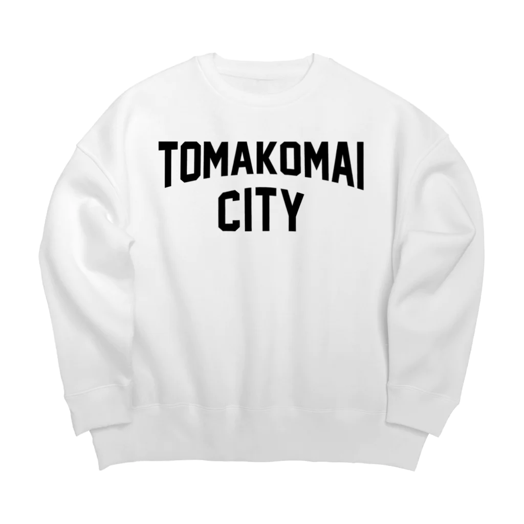 JIMOTO Wear Local Japanの苫小牧市 TOMAKOMAI CITY Big Crew Neck Sweatshirt